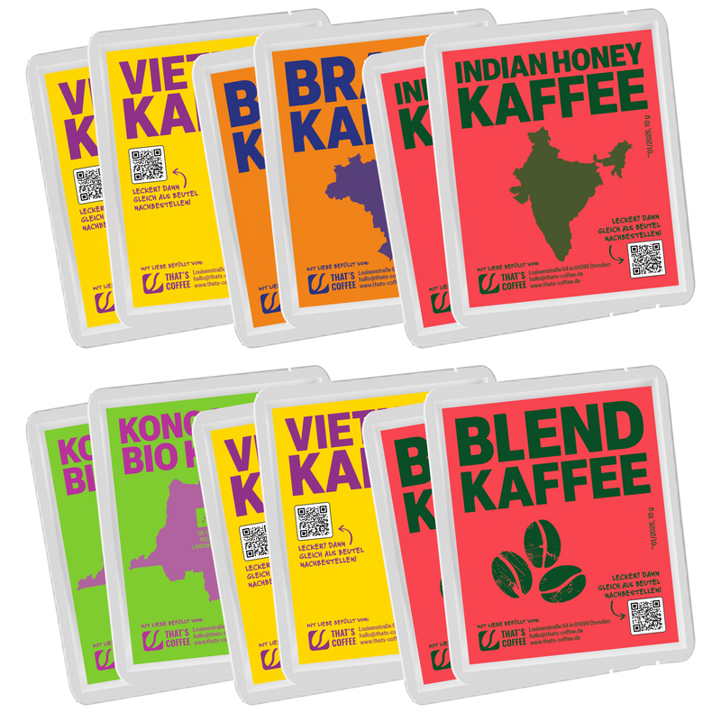 Kaffeegenuss überall — einfach aufgießen