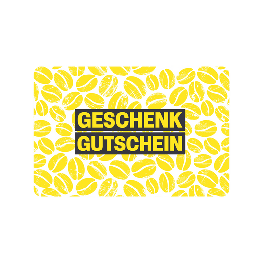 DIGITALER GESCHENKGUTSCHEIN — That's Coffee Dresden