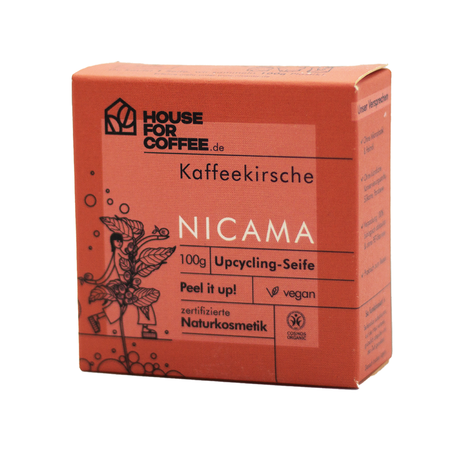Nicama Kaffekirschen Naturseife Seite