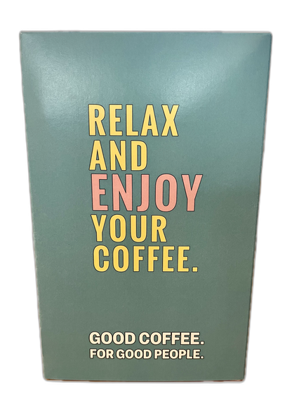 CoffeeBag Kalender Make Coffee NOT War — That's Coffee Dresden