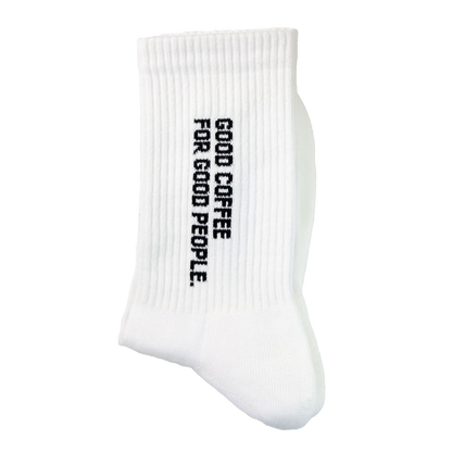 „Good Coffee for Good People“ Socken — That's Coffee Dresden
