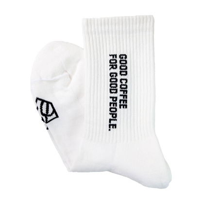 „Good Coffee for Good People“ Socken — That's Coffee Dresden